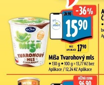 Míša Tvarohový mls