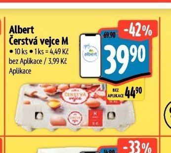 Albert Čerstvá vejce M