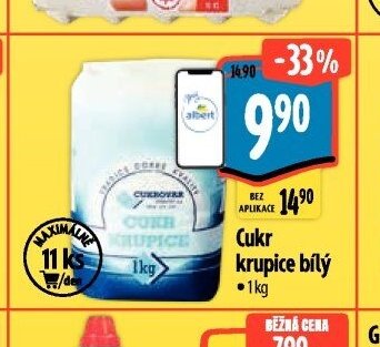 Cukr krupice bílý