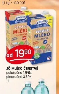 JČ MLÉKO ČERSTVÉ