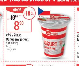 Váš Výběr Ochucený jogurt 150 g