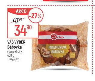 Váš Výběr Bábovka 400 g