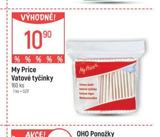 My Price Vatové tyčinky