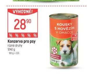 Konzerva pro psy