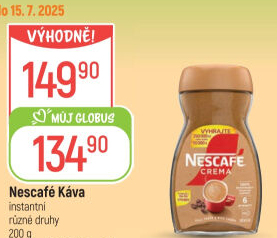 Instantní káva Nescafé Classic Crema