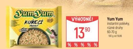 Instantní polévka YumYum