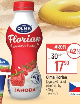 Jogurtový nápoj Florian Olma