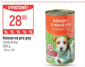 Konzerva pro psy Korrekt