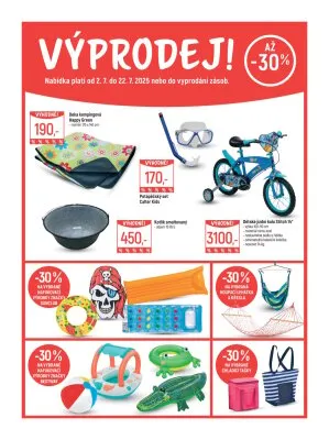 akční leták Globus 2.7.2025-8.7.2025