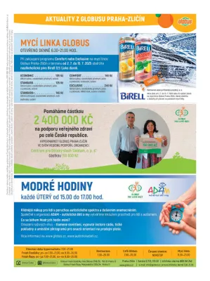 akční leták Globus 2.7.2025-8.7.2025
