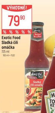Chilli omáčka sladká Exotic food