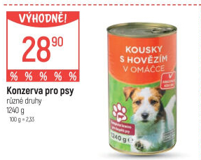 Konzerva pro psy Korrekt