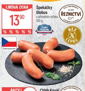 Špekáčky Globus