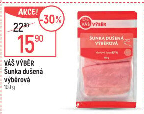 Šunka výběrová dušená Váš Výběr