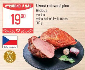 Uzená rolovaná plec Globus