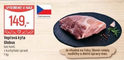 Vepřová kýta bez kosti Globus