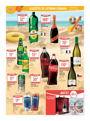 akční leták Globus 2.7.2025-8.7.2025