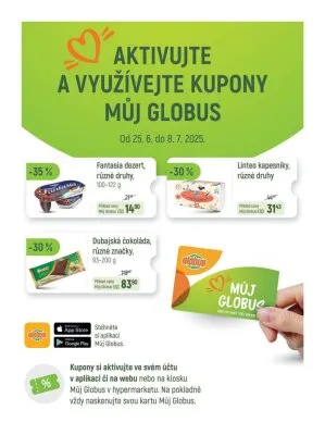 akční leták Globus 2.7.2025-8.7.2025
