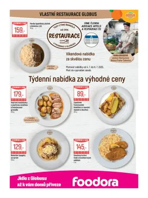 akční leták Globus 2.7.2025-8.7.2025