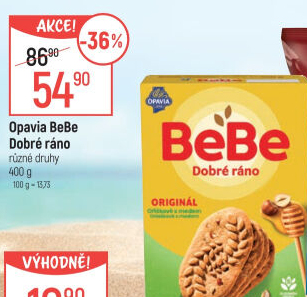 Sušenky BeBe Dobré ráno Opavia