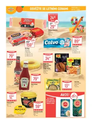 akční leták Globus 2.7.2025-8.7.2025