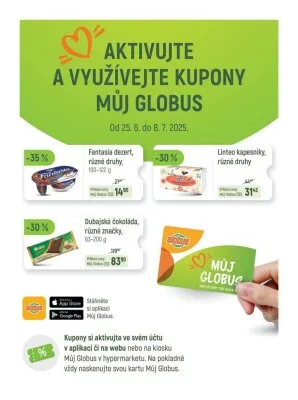 akční leták Globus 2.7.2025-8.7.2025