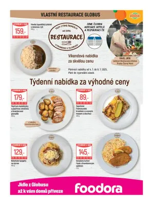akční leták Globus 2.7.2025-8.7.2025