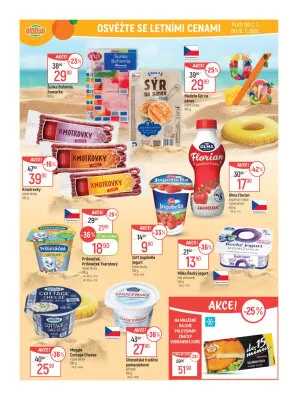akční leták Globus 2.7.2025-8.7.2025