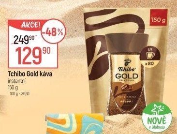 Instantní káva Tchibo Gold Selection
