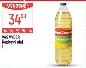 Olej řepkový Váš Výběr