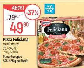 Pizza mražená FelicianaDr. Oetker