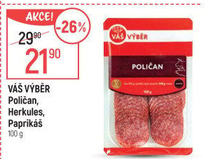 Salám Poličan Váš Výběr