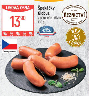 Špekáčky Globus