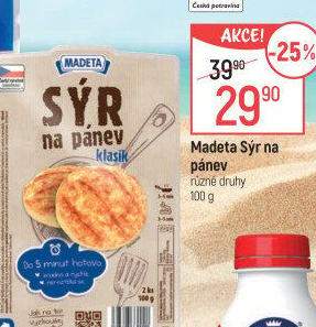 Sýr na pánev Madeta