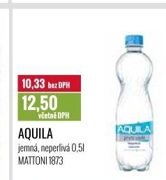 Přírodní voda Aquila