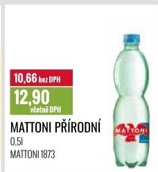 Přírodní voda Mattoni
