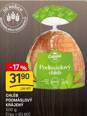 Chléb podmáslový Odkolek