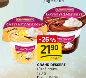 Dezert Grand Dessert Ehrmann