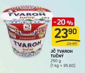 Tvaroh tučný Jihočeský Madeta