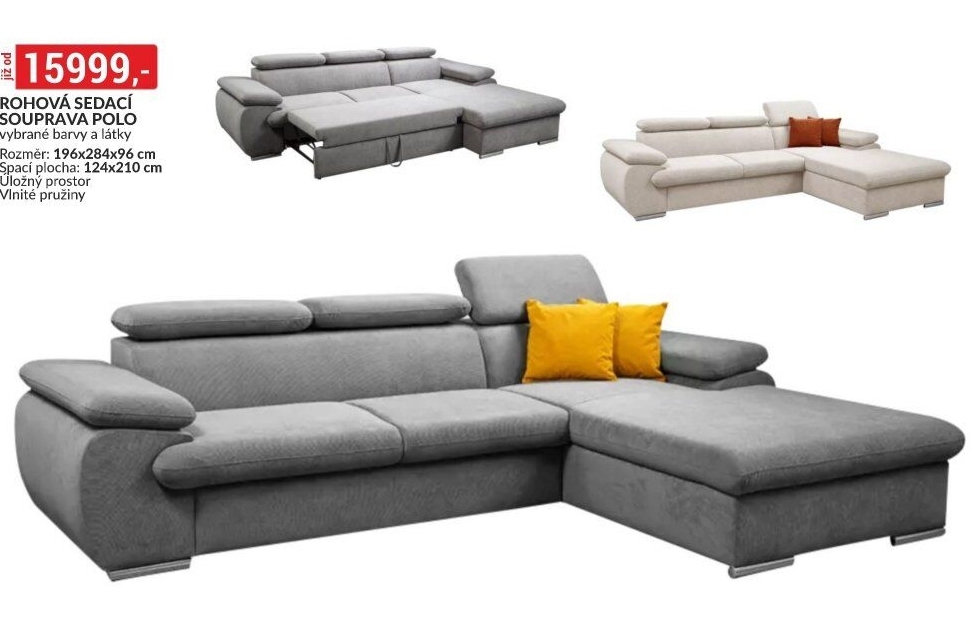 Rohová sedací souprava Polo