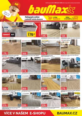 akční leták bauMax 1.7.2025-31.7.2025