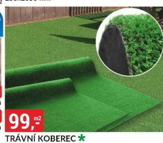 Koberec umělá tráva