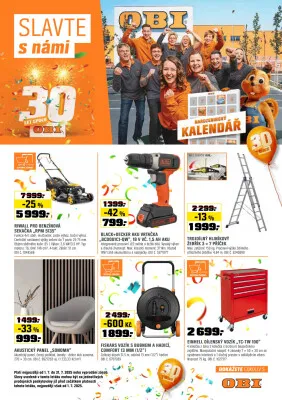 akční leták OBI 1.7.2025-31.7.2025