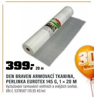 Armovací tkanina145g/m21x20m
