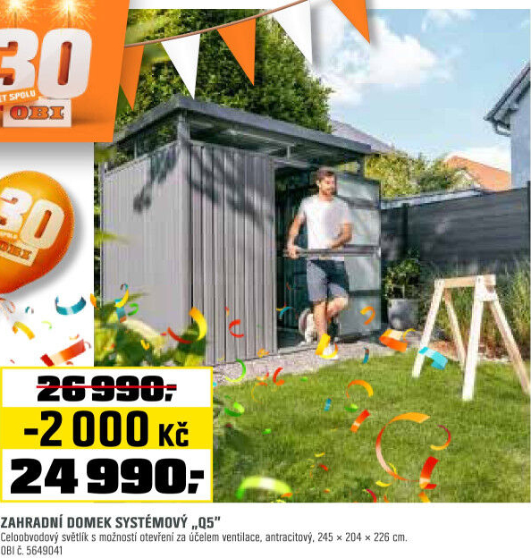 Domek zahradní kovantracit