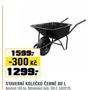 Kolečkostavebnínafukovacínosn.100kg