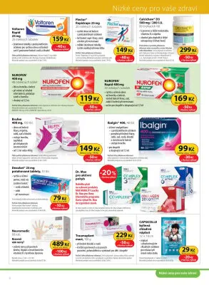 akční leták Dr. Max 1.7.2025-31.8.2025