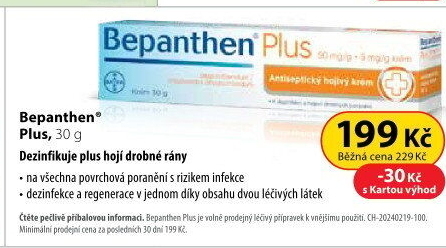 Krém hojivý Bepanthen Plus