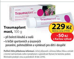 Mast na pohmožděniny Traumaplant