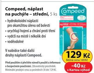 Náplast na puchýře Compeed